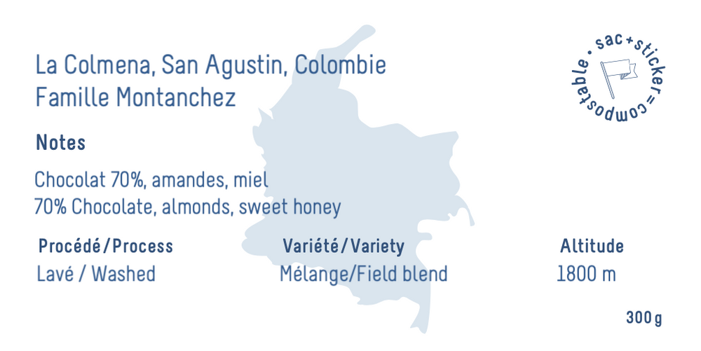 
                  
                    Shaughnessy beans • Huila, Colombia, 1 KG
                  
                